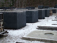 Plac produkacja szamb betonowych Jarocin